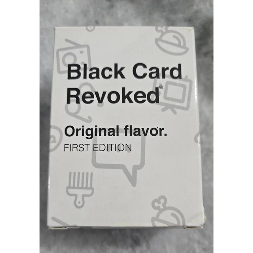 2015: Cards For All People: Black Card Revoked: First Edition: Intact: PreOwned